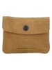 HIDE & STITCHES Leren sleuteltas "Earth" lichtbruin - (B)10 x (H)7 x (D)1 cm