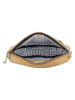 HIDE & STITCHES Leder-Umhängetasche in Hellbraun - (B)19 x (H)14 x (T)6 cm