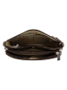 HIDE & STITCHES Leder-Umhängetasche in Braun - (B)24 x (H)14 x (T)2 cm