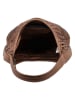 HIDE & STITCHES Leder-Schultertasche in Hellbraun - (B)40 x (H)24 x (T)10 cm