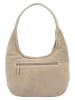 HIDE & STITCHES Leren schoudertas beige - (B)42 x (H)40 x (D)10 cm