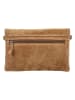 HIDE & STITCHES Leren schoudertas "Brazos" lichtbruin - (B)24 x (H)16 x (D)5,5 cm
