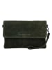 HIDE & STITCHES Leren schoudertas "Brazos" olijfgroen - (B)24 x (H)16 x (D)5,5 cm