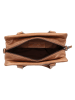 HIDE & STITCHES Leren schoudertas lichtbruin - (B)30 x (H)22 x (D)10 cm