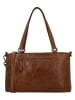 HIDE & STITCHES Leren schoudertas lichtbruin - (B)35 x (H)20 x (D)11 cm