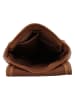 HIDE & STITCHES Leren rugzak "Inspired by Country" cognackleurig - (B)25 x (H)30 x (D)11 cm