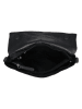 HIDE & STITCHES Leder-Schultertasche "Westland" in Schwarz - (B)29 x (H)20 x (T)7 cm