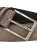 d exclusive Leren riem taupe