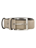 d exclusive Leder-Gürtel in Beige