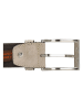 d exclusive Leder-Gürtel in Beige