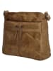 Beagles Leren schoudertas lichtbruin - (B)25,5 x (H)22 x (D)8 cm
