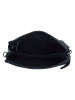 Beagles Leder-Umhängetasche in Dunkelblau - (B)19 x (H)14 x (T)2,5 cm