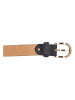 Charm Leren riem zwart