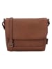 Beagles Leren schoudertas "Benidorm" lichtbruin - (B)29 x (H)23 x (D)6 cm