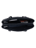 Beagles Leder-Schultertasche "Benidorm" in Dunkelblau - (B)33 x (H)21 x (T)11 cm