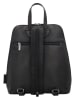 Beagles Leren rugzak "Benidorm" zwart - (B)25 x (H)29 x (D)9 cm