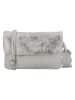 Charm Leren schoudertas zilverkleurig - (B)20 x (H)13 x (D)2,5 cm