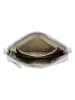 Charm Leder-Umhängetasche in Silber - (B)26 x (H)19 x (T)3 cm