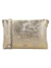Charm Leder-Umhängetasche in Gold - (B)26 x (H)19 x (T)3 cm