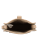 HIDE & STITCHES Leder-Handytasche "Jura" in Beige - (B)12 x (H)17 x (T)4 cm