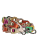 Charm Leren schouderriem meerkleurig - (L)110 x (B)2 cm