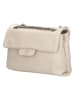Charm Leder-Umhängetasche in Beige - (B)22 x (H)16 x (T)8 cm