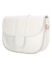 Charm Leder-Umhängetasche in Weiß - (B)21 x (H)16 x (T)6 cm