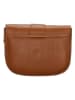 Charm Leder-Umhängetasche in Hellbraun - (B)21 x (H)16 x (T)6 cm