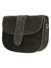 Charm Leren schoudertas kaki - (B)21 x (H)16 x (D)6 cm