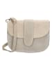 Charm Leren schoudertas beige - (B)21 x (H)16 x (D)6 cm