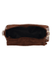 Charm Leder-Schultertasche in Braun - (B)19 x (H)10 x (T)5 cm