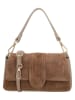 Charm Leder-Schultertasche in Hellbraun - (H)10 x (T)5 cm