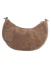 Charm Leder-Umhängetasche in Hellbraun - (B)20 x (H)12 x (T)5 cm