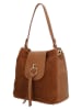 Charm Leren schoudertas lichtbruin - (B)27 x (H)26 x (D)11 cm