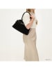 Charm Leder-Schultertasche in Schwarz - (B)36 x (H)20 x (T)10 cm