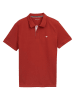 Tom Tailor Poloshirt in Rot