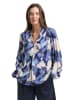 Tom Tailor Blouse donkerblauw/crème