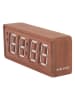 Karlsson Wekker bruin - (B)20 x (H)8 x (D)4,5 cm
