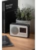 Karlsson Radiowecker in Schwarz - (B)19,2 x (H)12,5 x (T)6,6 cm