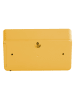 Karlsson Tafelklok ''Funky Flip'' geel - (B)17,7 x (H)9,2 x (D)7 cm