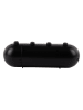 Karlsson Wecker ''Retro Tube'' in Schwarz - (B)26 x (H)9 x (T)9 cm