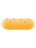 Karlsson Wekker ''Retro Tube'' geel - (B)26 x (H)9 x (D)9 cm
