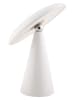 Leitmotiv LED-Tischleuchte ''Phoebe'' in Weiß - (H)26 x Ø 23 cm