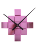 Karlsson Wanduhr ''DIY Cubic'' in Pink - Ø 40 cm