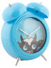 Karlsson Wecker "Peekaboo Cow" in Blau - (H)18,2 cm