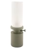 Leitmotiv LED-Tischleuchte "Camp" in Khaki - (H)29,5 x  Ø 9 cm