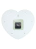 Karlsson Wandklok ''Heart Candy'' groen - (L)27 x (B)30 cm