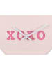 Karlsson Wandklok ''Heart Candy'' lichtroze - (L)27 x (B)30 cm
