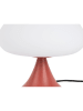 Leitmotiv Lampa stołowa "Hongo" w kolorze czerwonym - wys. 21 x Ø 20 cm
