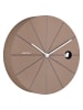 Karlsson Wanduhr ''Destacado Cuckoo'' in Hellbraun - Ø 28 cm